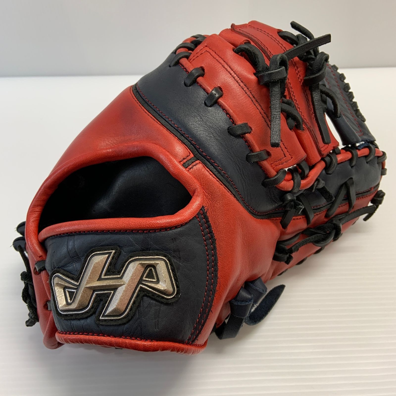 ハタケヤマ HATAKEYAMA PRO-381 軟式 大人 一般 ファーストミット 一塁手 グローブ グラブ 右投げ 中古品 野球 8623