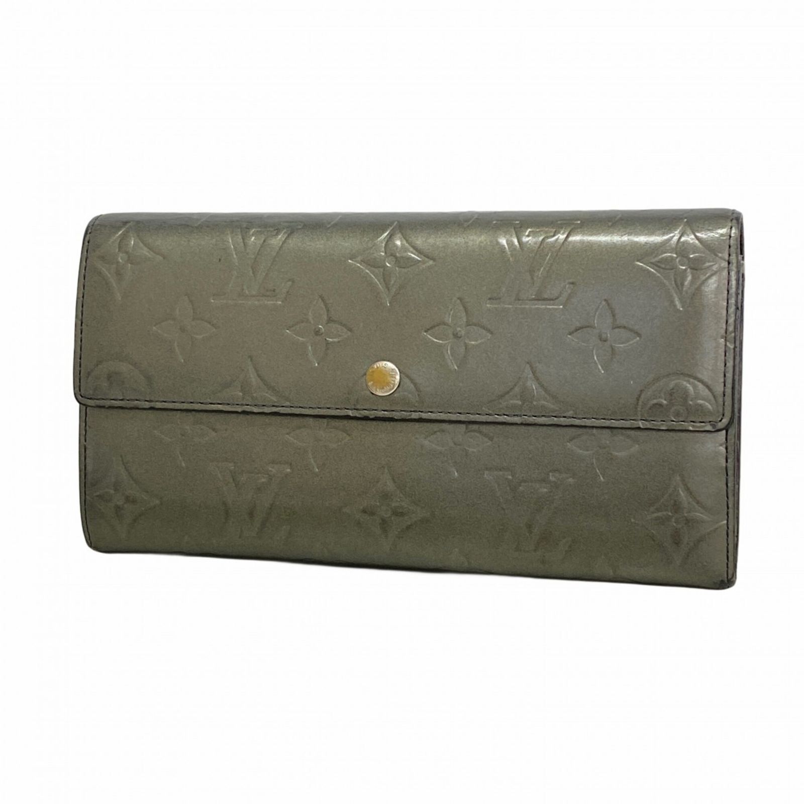 ルイ・ヴィトン(Louis Vuitton) ルイ・ヴィトン 長財布 モノグラム・マット ポルトフォイユサラ M65142 ノワールレディース