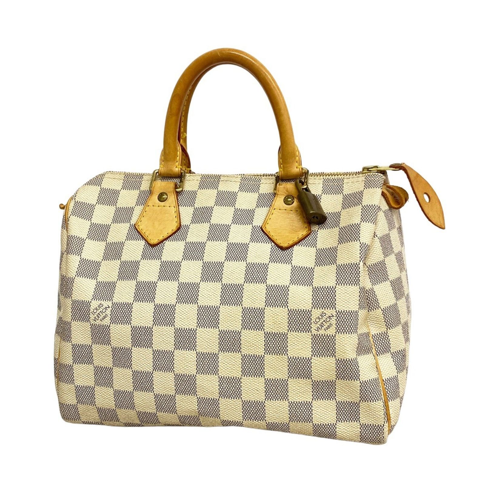 ルイ・ヴィトン(Louis Vuitton) ルイ・ヴィトン ハンドバッグ ダミエ・アズール スピーディ25 N41534 ホワイトレディース