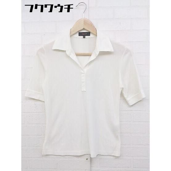 ◇ DAKS ダックス 半袖 ポロシャツ サイズ38 アイボリー系 レディース 【中古】 【1106100007617】