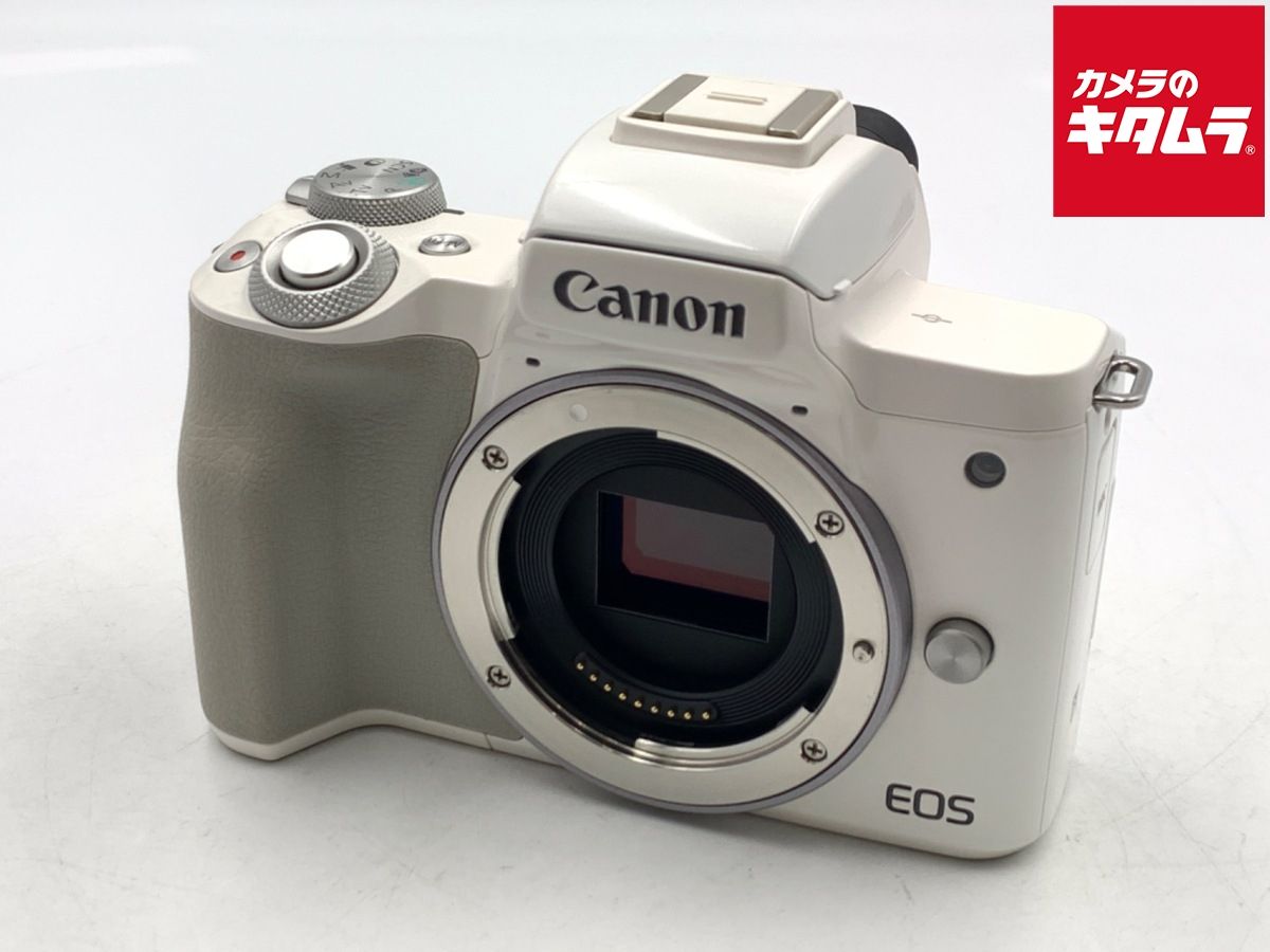 【中古】 【良品】 キヤノン EOS Kiss M ボディ ホワイト 37,928円