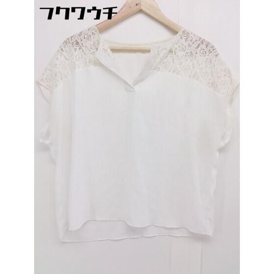 ◇ FRAMeWORK フレームワーク 半袖 ブラウス カットソー オフホワイト レディース 【中古】 【1106290003604】