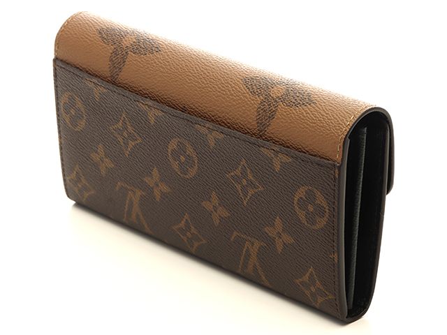 ルイヴィトン 長財布 モノグラム リバース ジャイアント RFID ブラウン リバース ルイ ヴィトン 財布 ルイヴィトン 長財布 モノグラム