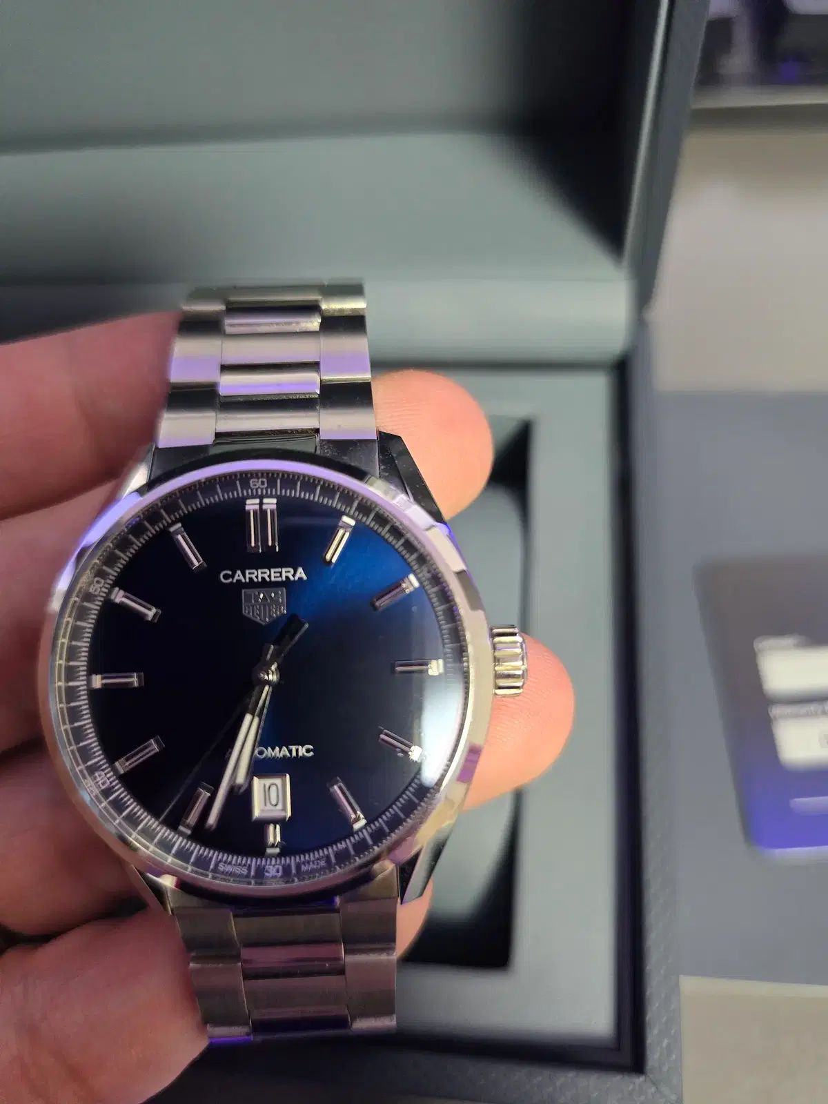 TAG Heuer タグ・ホイヤー 39mm カレラ デニム文字盤 出品
