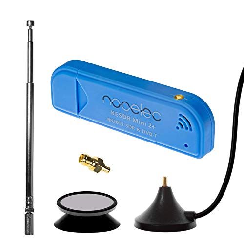 NESDR Mini 2+ 0.5PPM TCXO RTL-SDRおよびADS-B USBレシーバーセット（アンテナ、吸引マウント、メスSMAアダプター付き）。 RTL2832UおよびR820T2チューナー。 低コストのソフトウェア無線kk 40e6fcb5