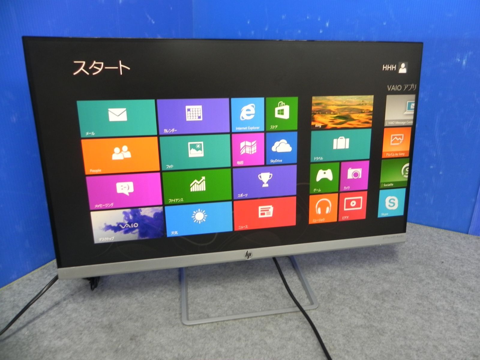 i662★【4k】HP 27f Display IPS モニター　動作品　送料無料 保証付★2605