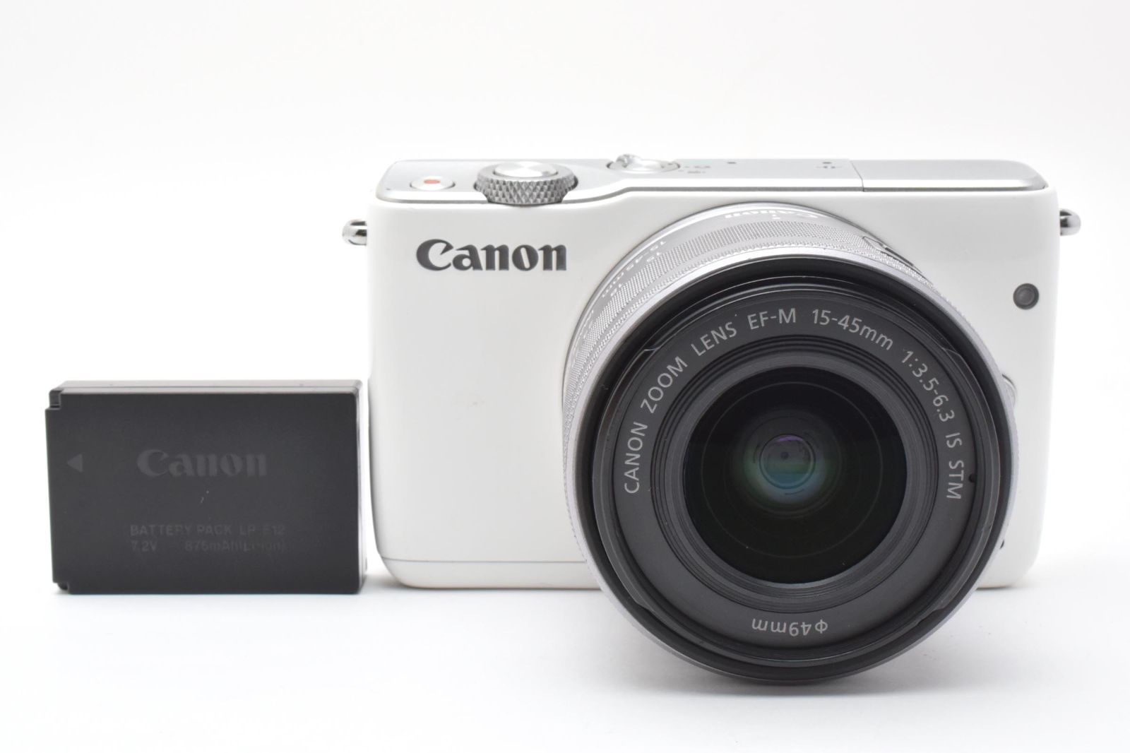 ★良品★キヤノン Canon EOS M10 + EF-M 15-45mm F3.5-6.3 IS STM レンズセット★ T20＃5526