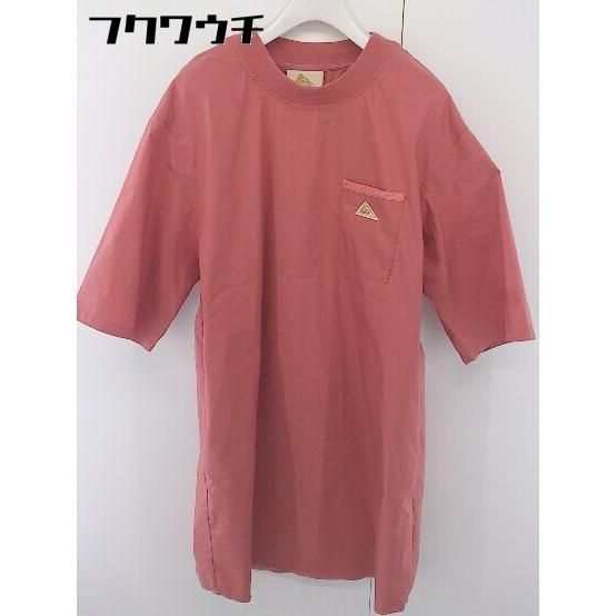 ◇ KELTY ケルティ 半袖 膝丈 カットソー ワンピース サイズM オレンジ系 レディース 【中古】 【1201210002368】