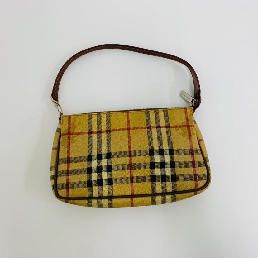 【極美品・希少】Burberry バーバリー ノバチェック シャドーホース ミニバッグ
