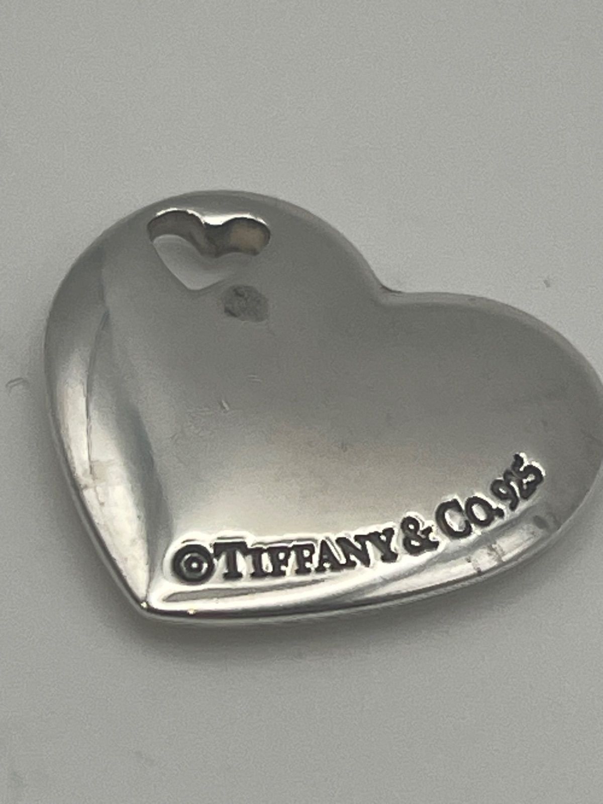 Tiffany & Co./ オールド ティファニー ハート ネックレス トップ チャーム シルバー 925 SV TIFFANY