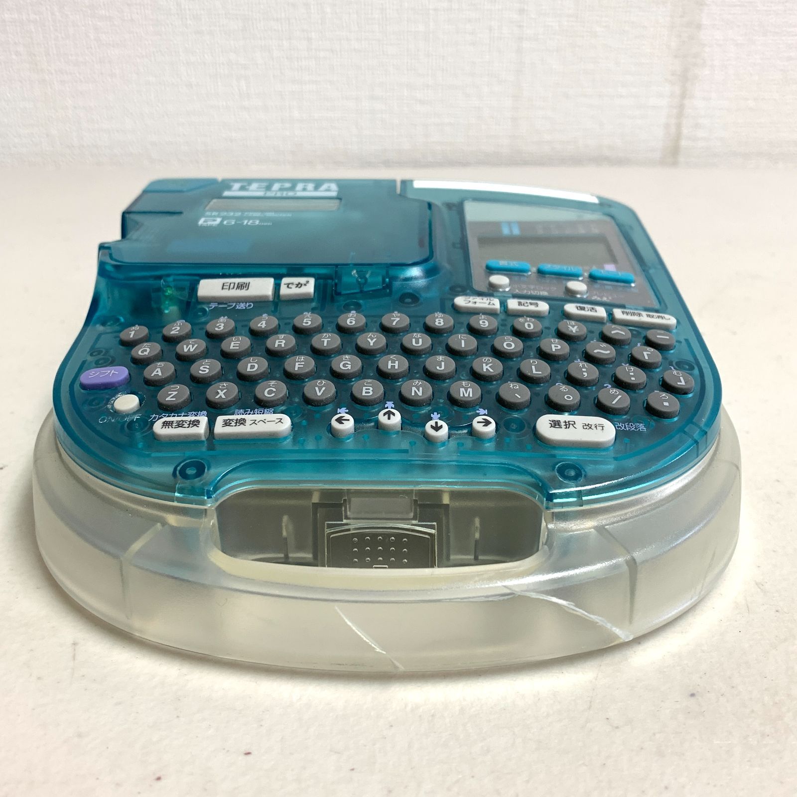 KING JIM ラベルライター TEPRA PRO SR232 テプラ テープ付き 
