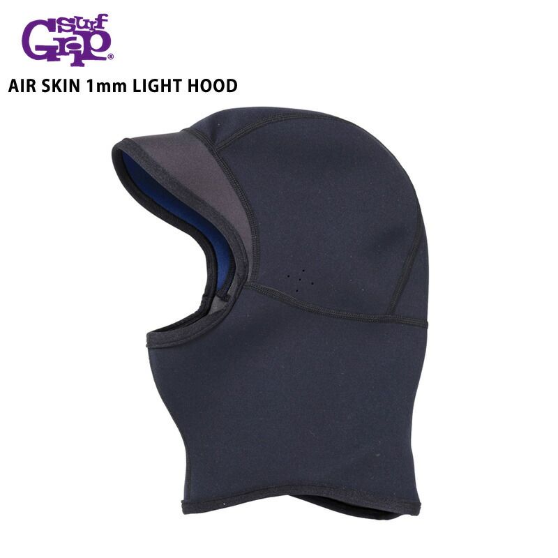 Surf Grip AIR-SKIN 1mm LIGHT HOOD / サーフグリップ エアースキン 1ミリ ライトフード サーフィン サーフキャップ 防寒