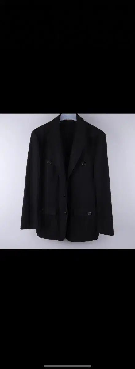 Hermes エルメス カシミア 100 3ボタン ジャケット ブラック (100-90-175)
