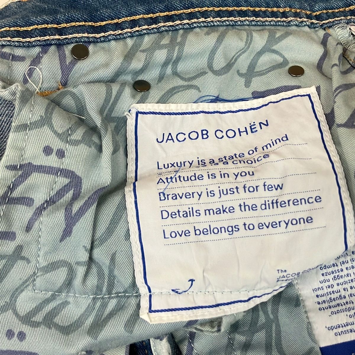 JACOB COHEN(ヤコブコーエン) ジーンズ サイズ31 メンズ - ブルー フル