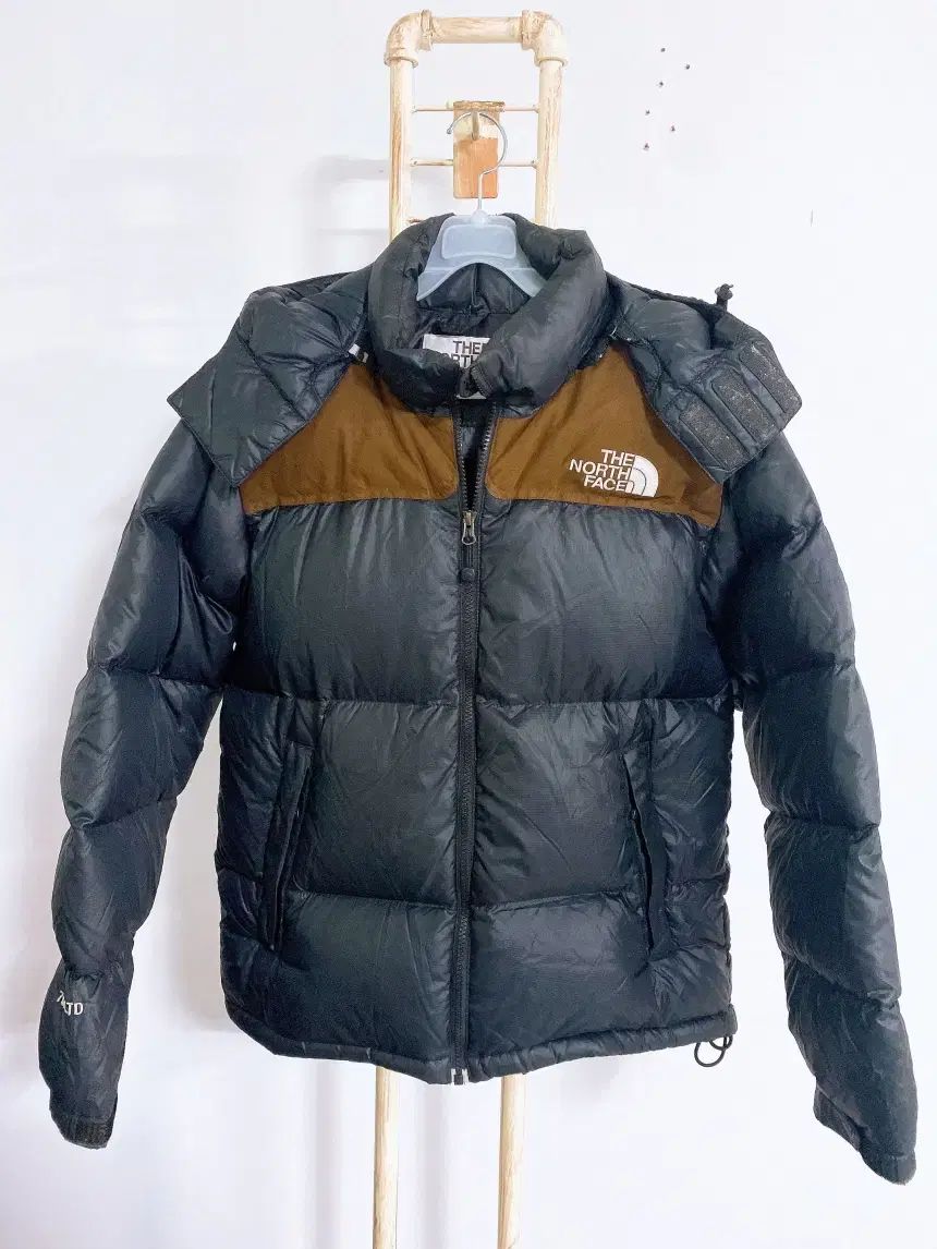 モンヴィンテージ(S) THE NORTH FACE ザノースフェイス 白 ラベル メンズ グースダウン 700フィル LTD フード ダウン