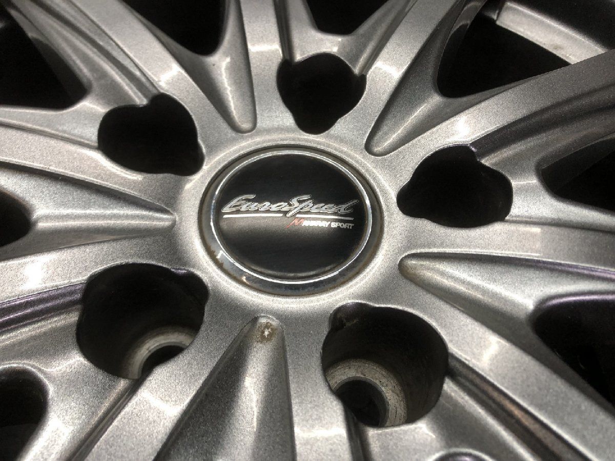 DUNLOP WM02 225/60R17】スタッドレス【EuroSpeed 17インチ 7J5HPCD114 