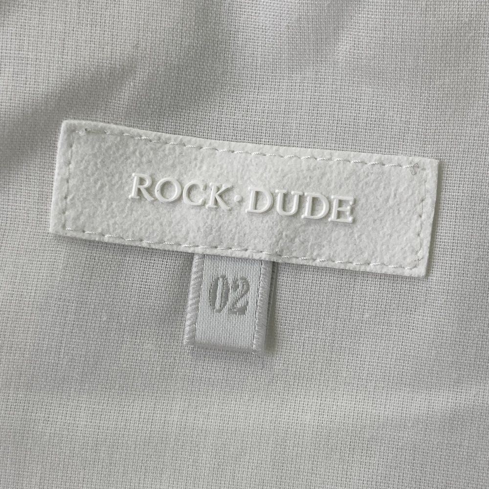 新品未使用ROCK・DUDE ゴルフパンツ ホワイト サイズ02 サイズ：02 ROCK DUDE ロックデュード ストレッチパンツ ホワイト系