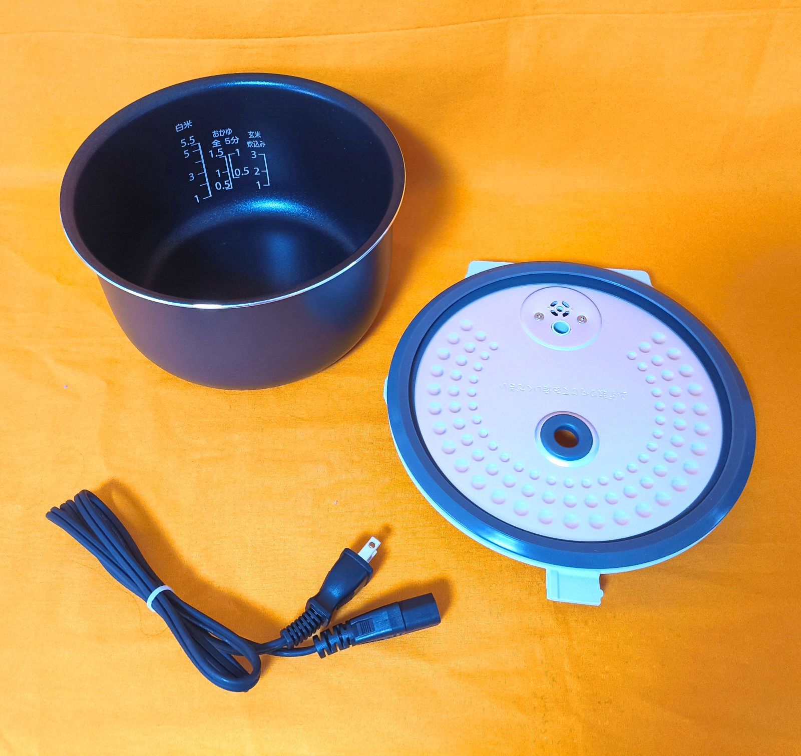 YAMAZEN マイコン式炊飯器 AMRC-10M 黒 ブラック 2025年製 山善