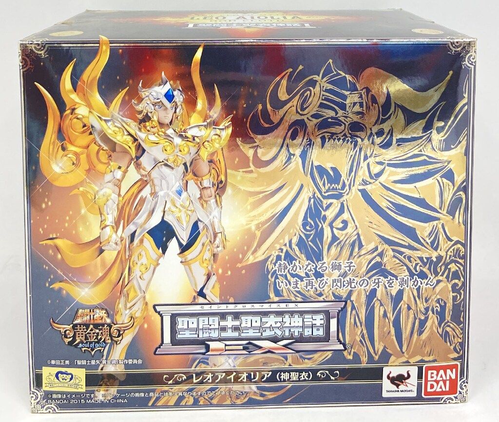BANDAI 聖闘士聖衣神話EX 車田正美 レオ アイオリア (神聖衣)/ゴッドクロス/特典無