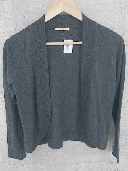 ◇ Spick&Span スピック&スパン 長袖 カーディガン ダークグレー * 【1002797481382】