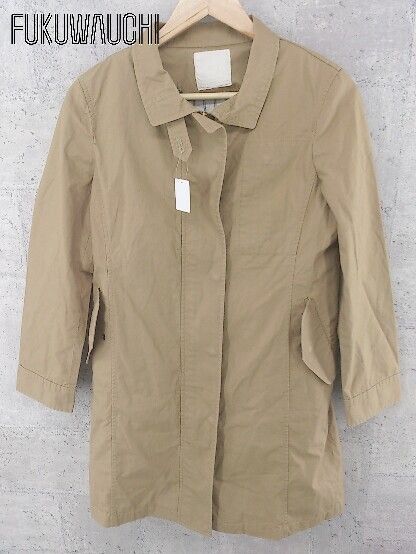 ■ style for living スタイルフォーリビング united arrows ライナー付き 長袖 ステンカラー コート S ベージュ系 * 【1002798743717】