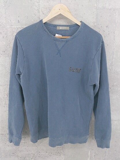 ◇ nano&co ナノアンドコー nano universe 長袖 トレーナー M ブルー # 【1002797608765】