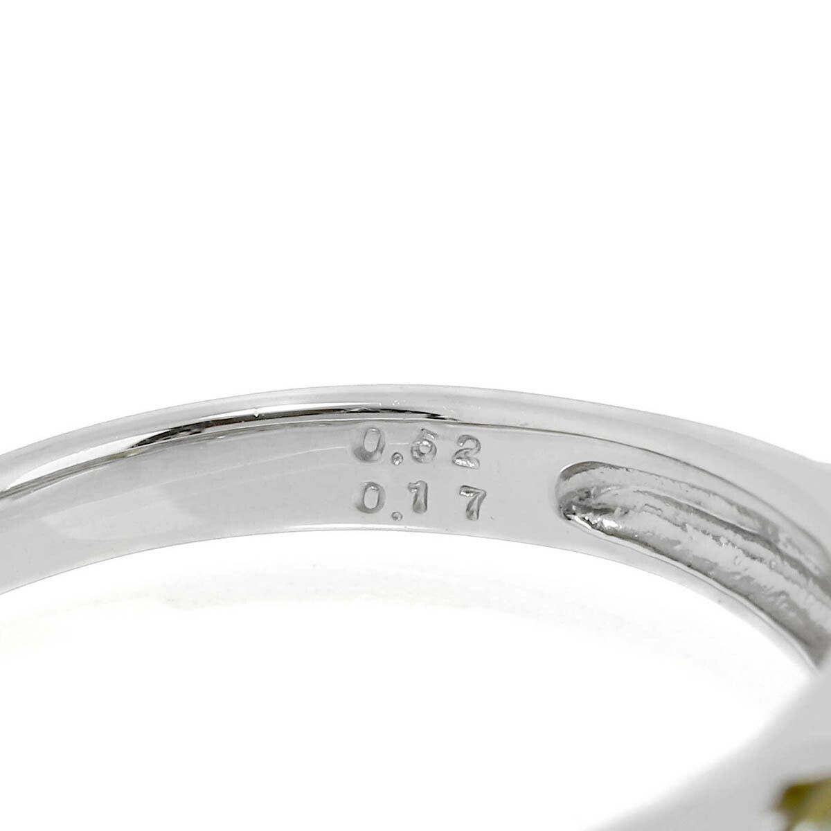 新品仕上済】 スフェーン 0.52ct ダイヤモンド プラチナ Pt900 リング 