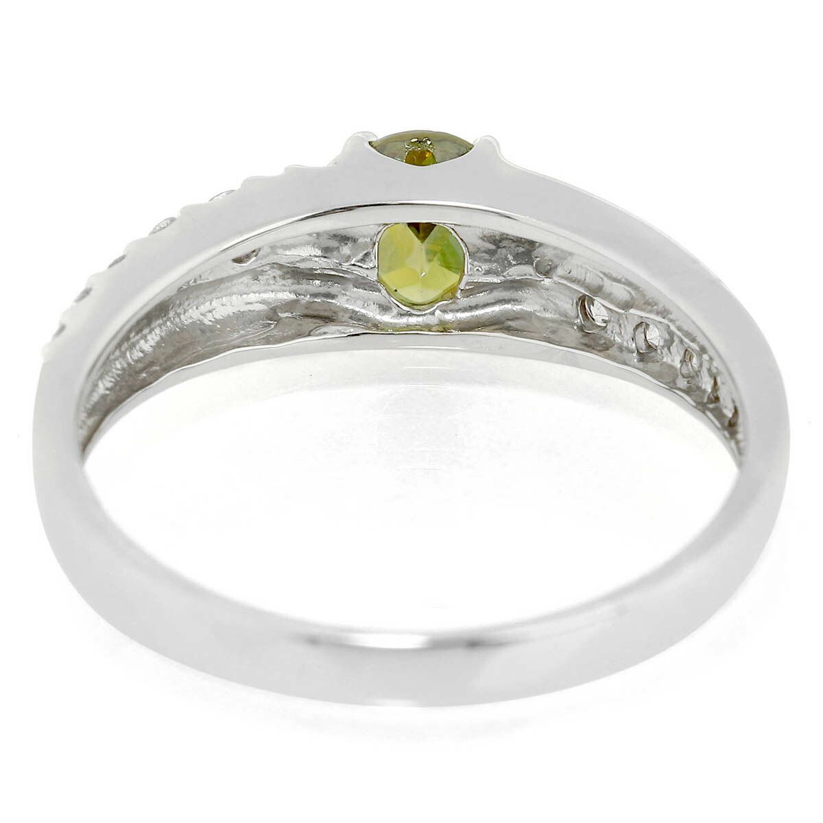 新品仕上済】 スフェーン 0.52ct ダイヤモンド プラチナ Pt900 リング 