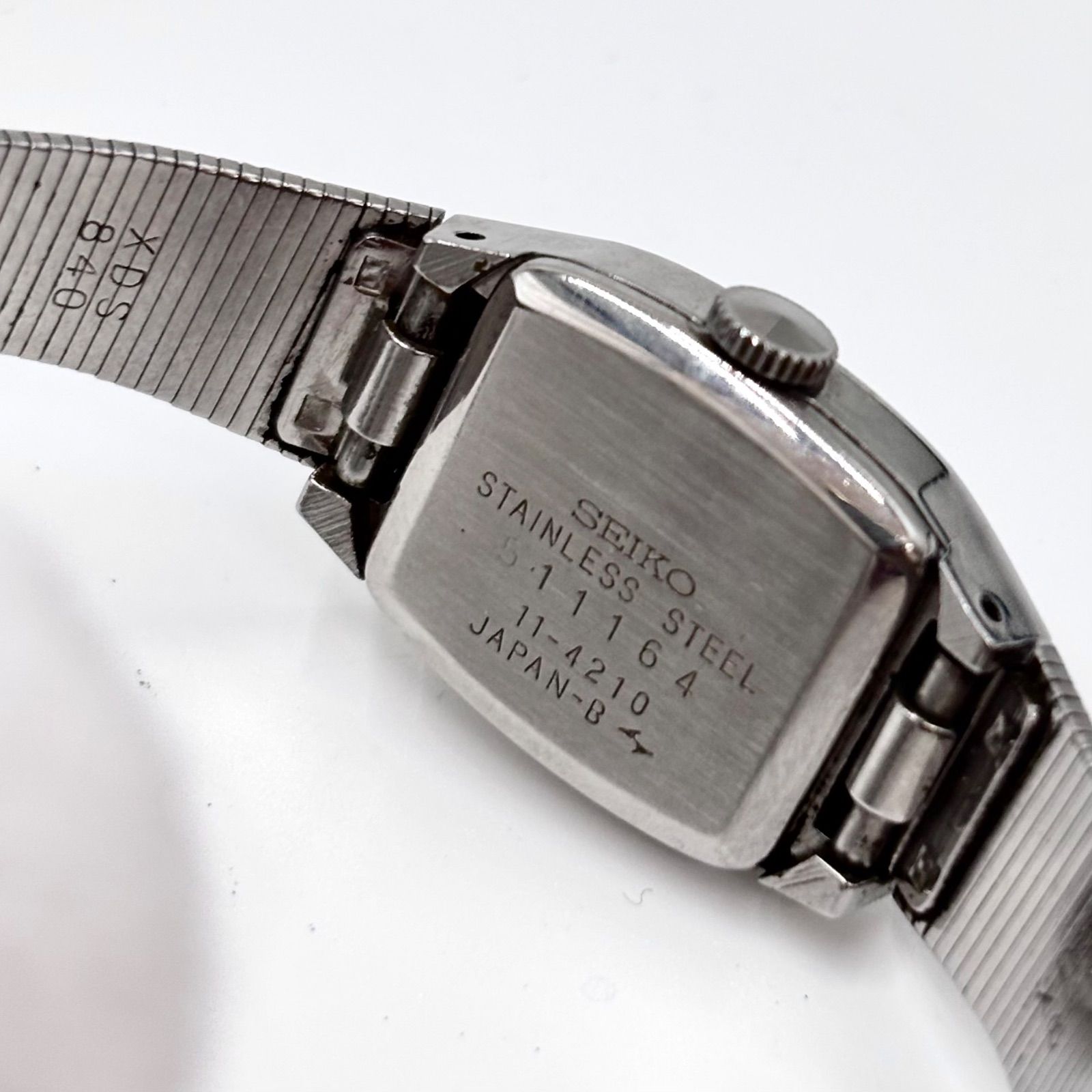 稼働/美品】SEIKO/セイコー 手巻き 腕時計/ブレスウォッチ シルバー 