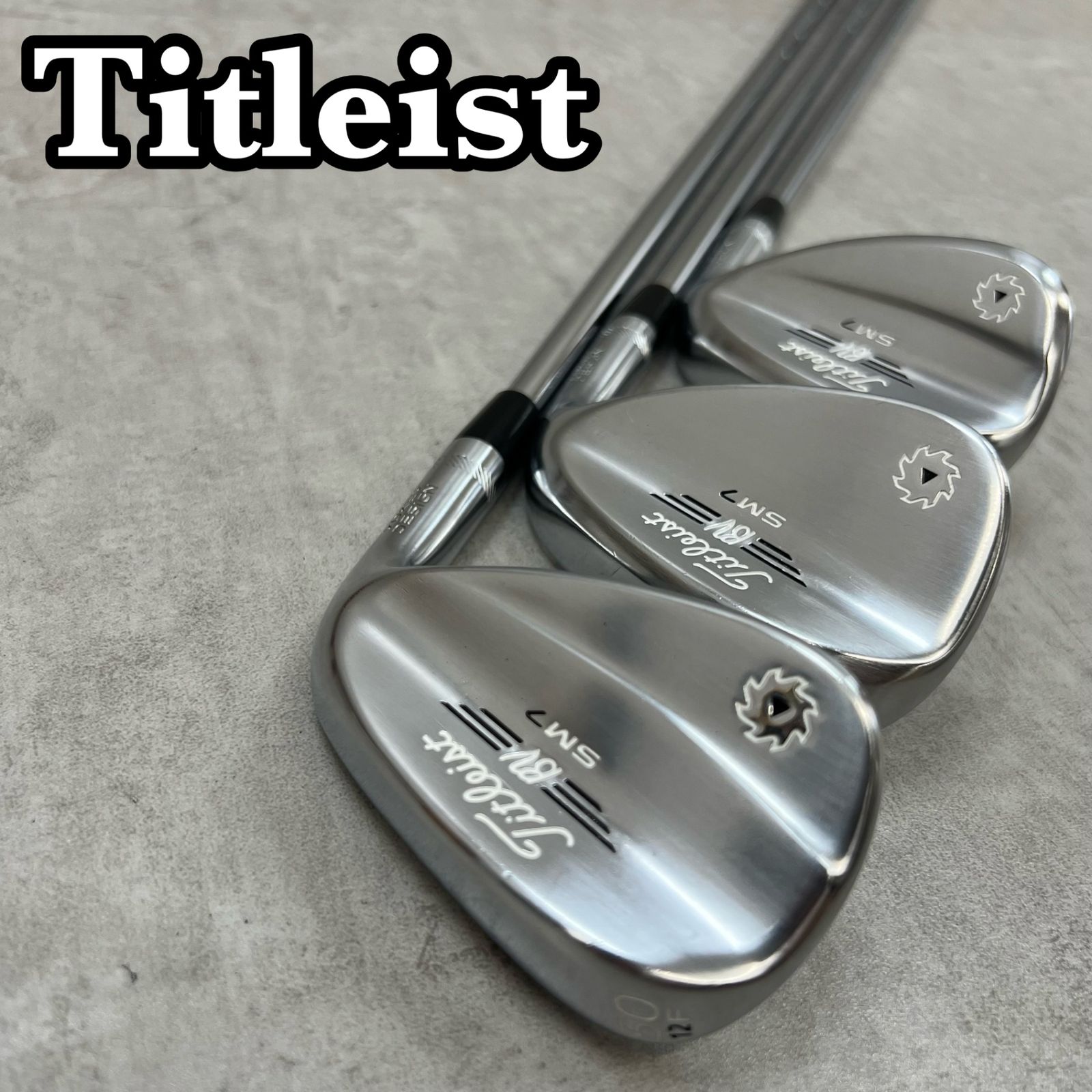 Titleist BV SM7 ウェッジ50° 54° 58°3本セット 【公式通販】