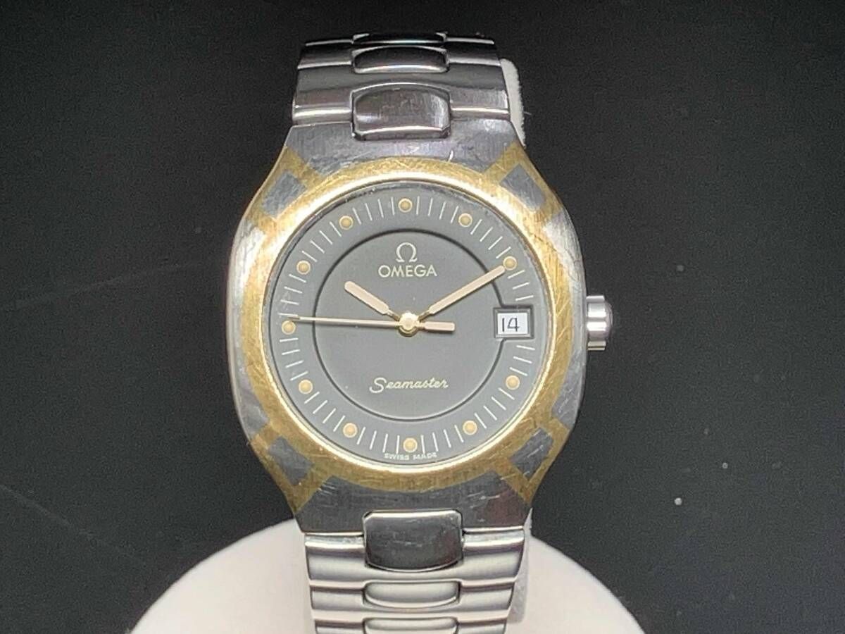 OMEGA オメガ Seamaster Polaris シーマスター ポラリス 396.1021 デイト クォーツ メンズ ボーイズ
