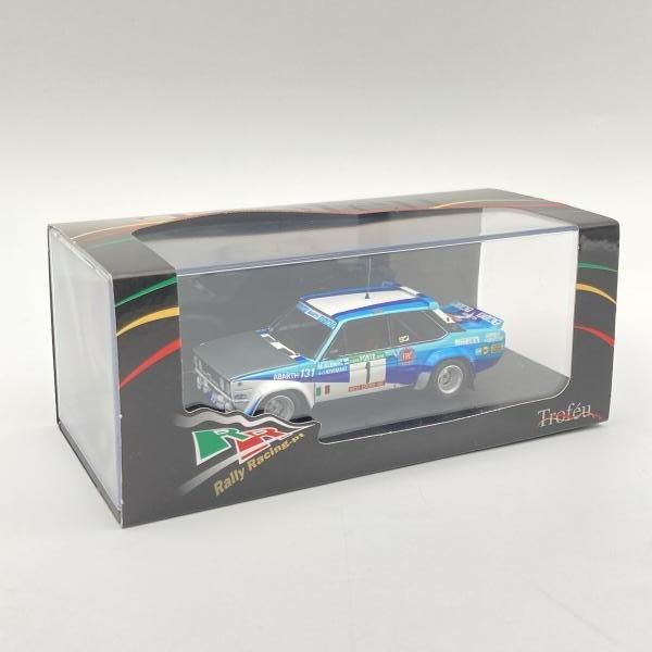 【中古】Trofeu 1/43 フィアット 131 アバルト 1981年 ラリー・ポルトガル 1位 Markku Alen/Ilkka Kivimaki クラッシュ車 #1[6]