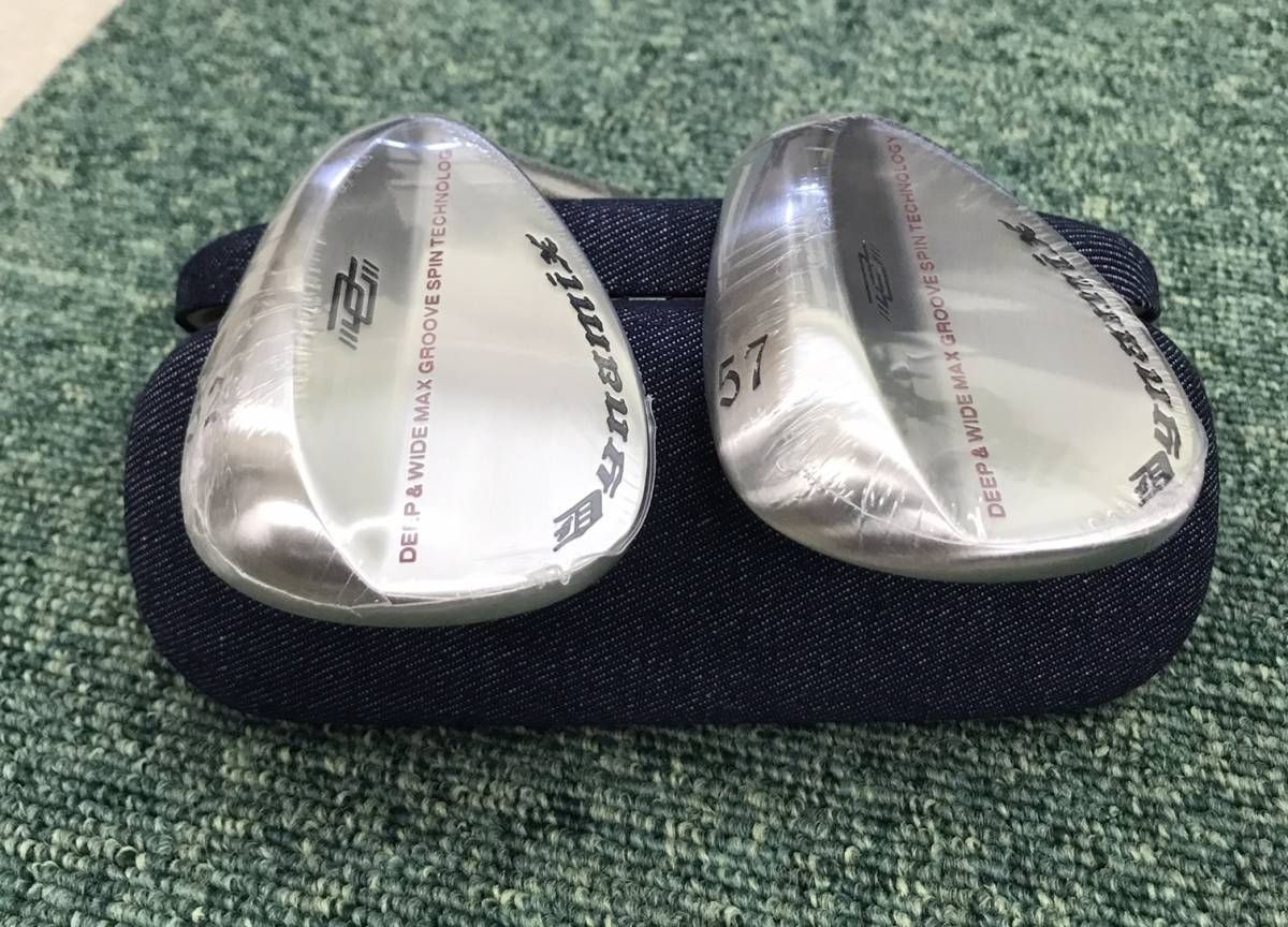 【ヘッドのみ2個セット】ハイスピン ウェッジ ヘッド 52度 57度 ２個セット 新品】ヘッドのみ2個セット 激スピン ダイナミクス ハイスピン