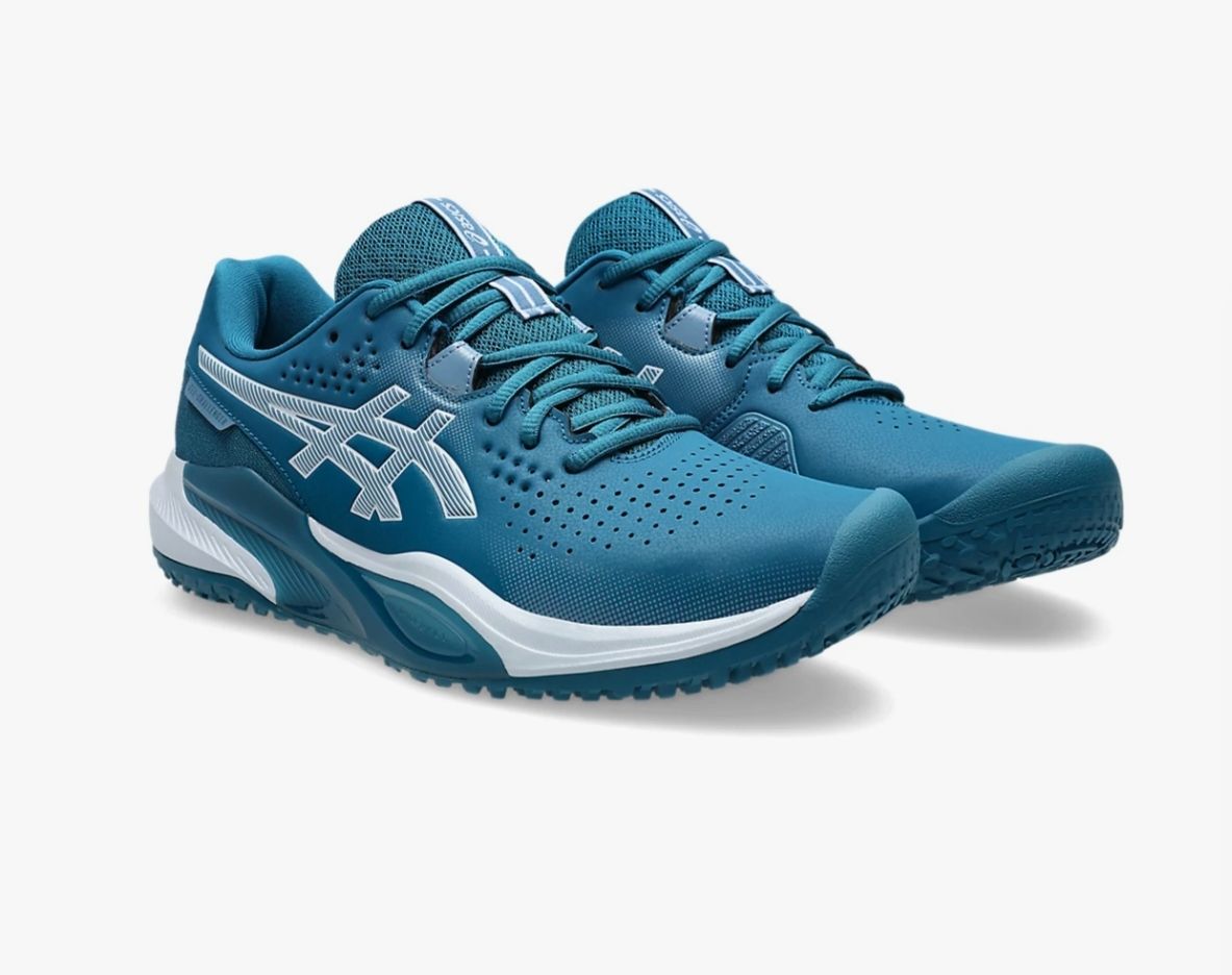 ASICS テニスシューズ GEL-CHALLENGER 15 OC オムニクレー用テニスシューズです テニスボール2個入り缶（DUNLOP AO）を付けて送ります