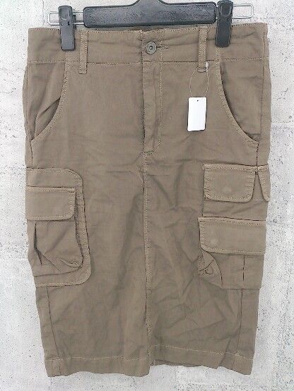 ◇ Sov. ソブ 膝丈 タイト スカート 36 ブラウン * 1002799497381 【中古】 【1002799497381】