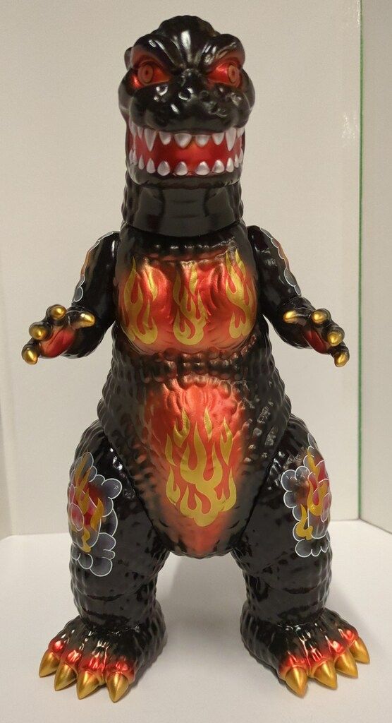 プレックス GODZILLA VINYL ART ODENZ GVA ゴジラ1995 風狂無頼 炎舞