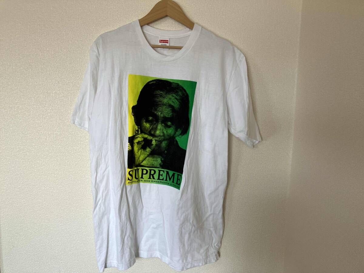 Supreme/半袖Tシャツ/Agulia Tee/Mサイズ/ホワイト
