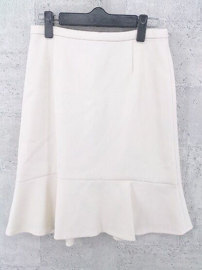 ◇ NOLLEY'S Sophi ノーリーズソフィー 膝下丈 フレア スカート 38 ベージュ レディース 【中古】 【1002799812764】