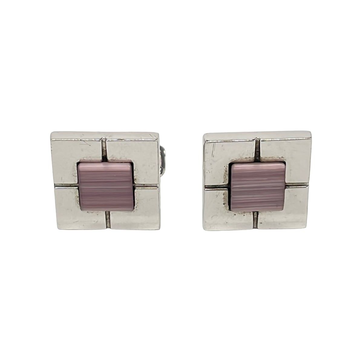 dunhill/ALFREDDUNHILL(ダンヒル) カフス美品 - シルバー×パープル