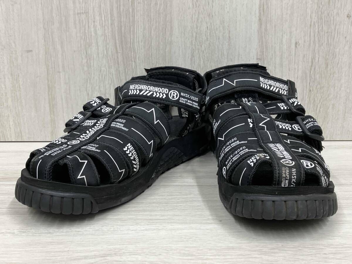 NEIGHBORHOOD SHAKA サンダル 28cm HIKER RE SANDAL ブラック