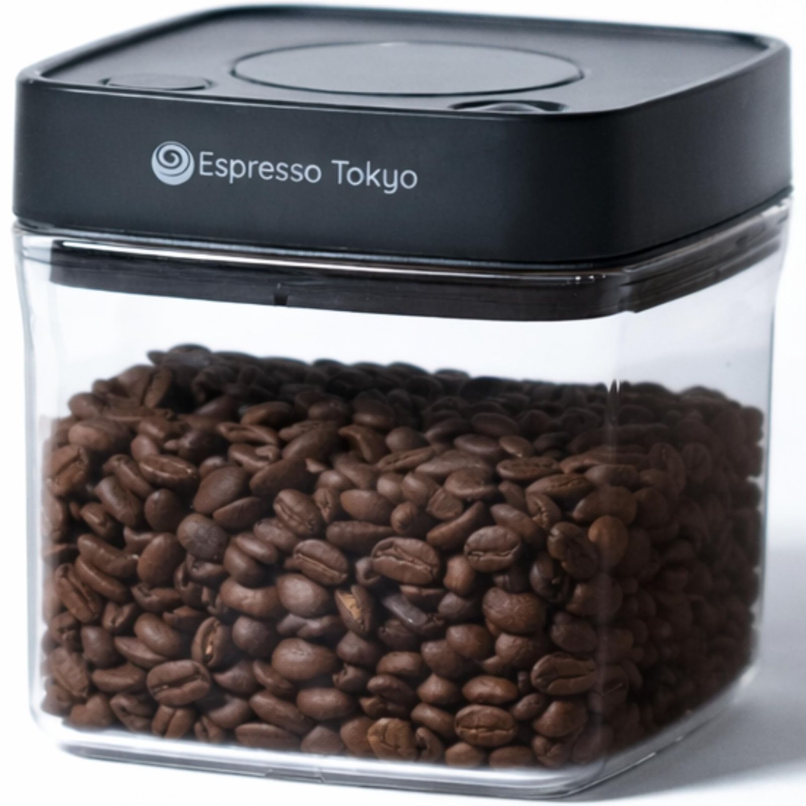 Espresso Tokyo コーヒーキャニスター ネオ 真空保存容器 ボタンを押して内部の空気を排出 コーヒー豆 保存容器 真空 密閉 Coffee Canister Neo (850ml(コーヒー豆300g弱))Y 8b147462
