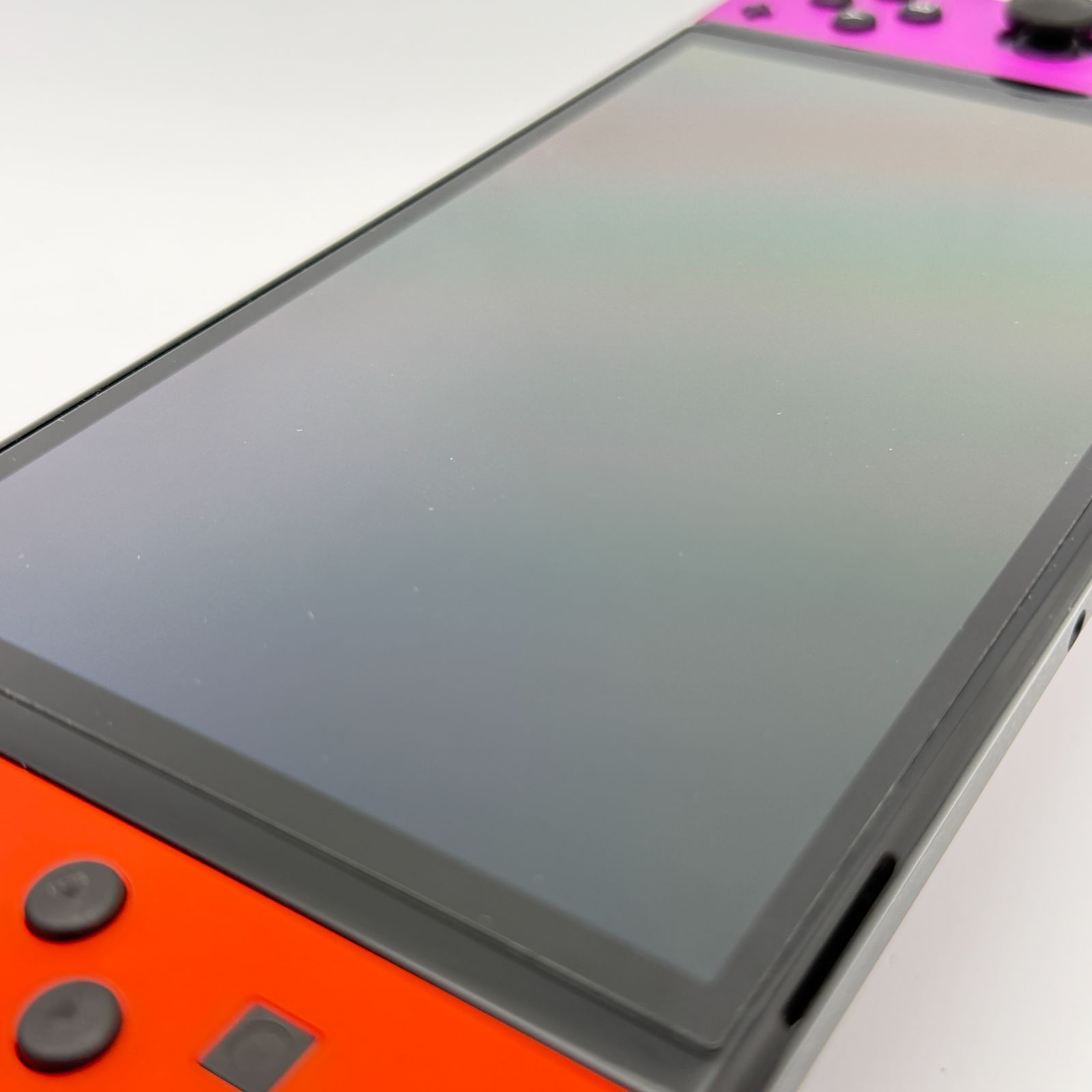美品】Nintendo Switch(有機ELモデル) スカーレット・バイオレット 
