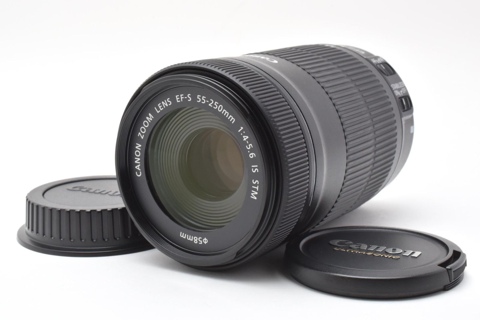 ★極上品★キヤノン CANON EF-S 55-250mm F4-5.6 IS STM★ T66＃5556