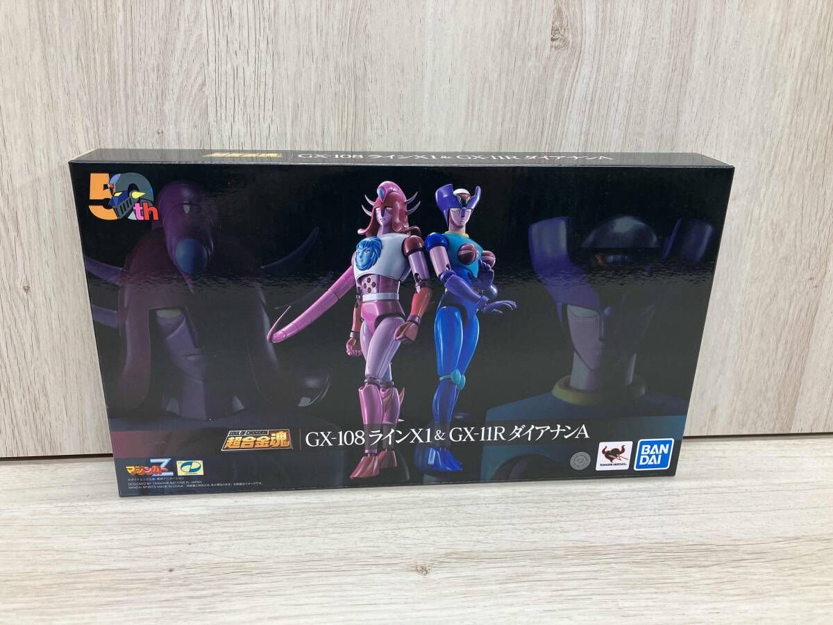 超合金魂 GX-108 ラインX1 u0026 GX-11R ダイアナンA マジンガーZ