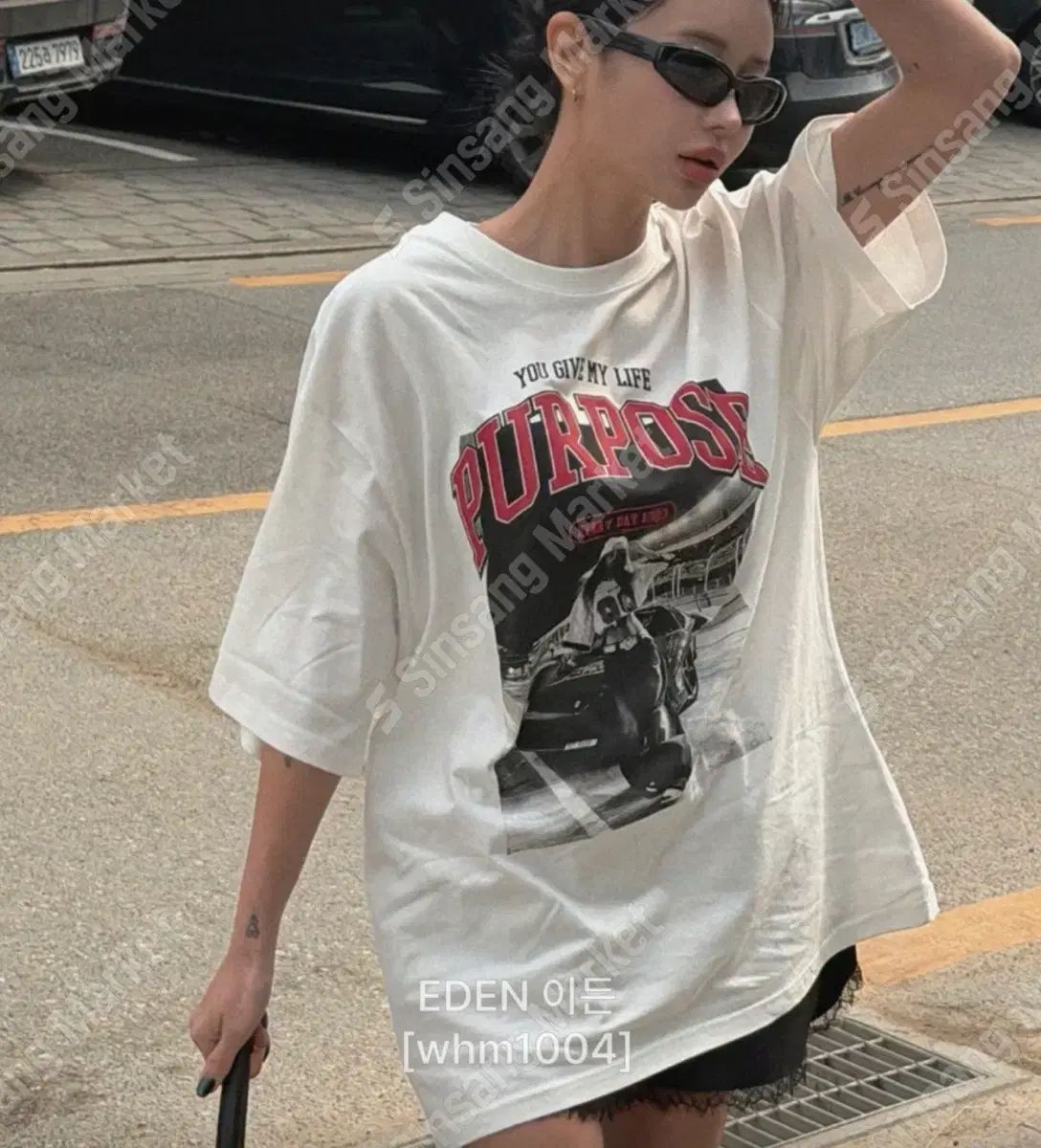 パーパス プリンティング 半袖Tシャツ