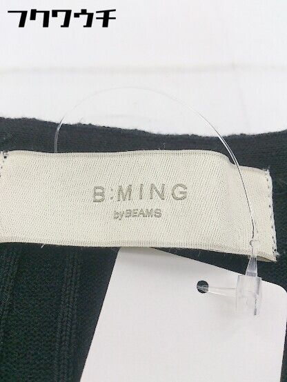 ◇ B:MING by BEAMS ビーミング by ビームス Vネック 長袖 ニット セーター ブラック レディース 【中古】 【1104160000838】