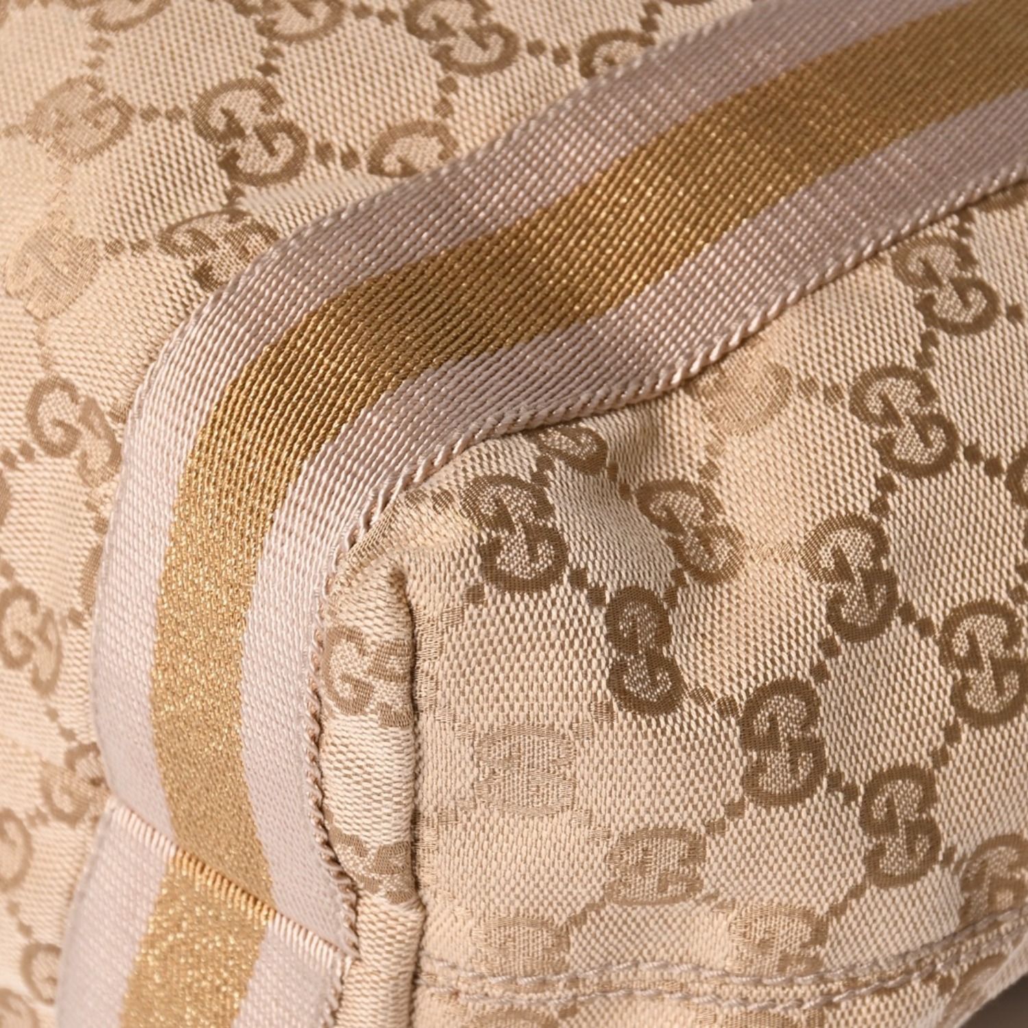 GUCCI グッチ トートバッグ ggキャンバスベージュ ブラウン 189669 