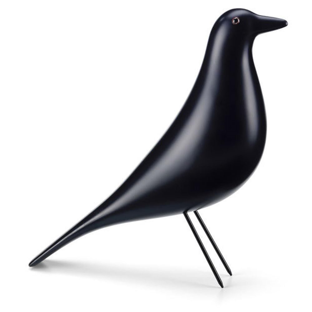 (hej!e) 鳥 オブジェ ハウスバード ハト 木製 置物 リプロダクト 北欧雑貨 インテリア (ブラック)(沖縄・離島の方発送不可)) f710dd1b