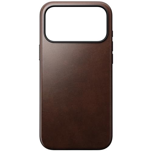 [NOMAD] ノマド iPhone 17 Pro用 レザーケース （側面TPU） ホーウィンレザー 耐衝撃 MagSafe対応 国内正規品 (ブラウン)wb d4992f9f