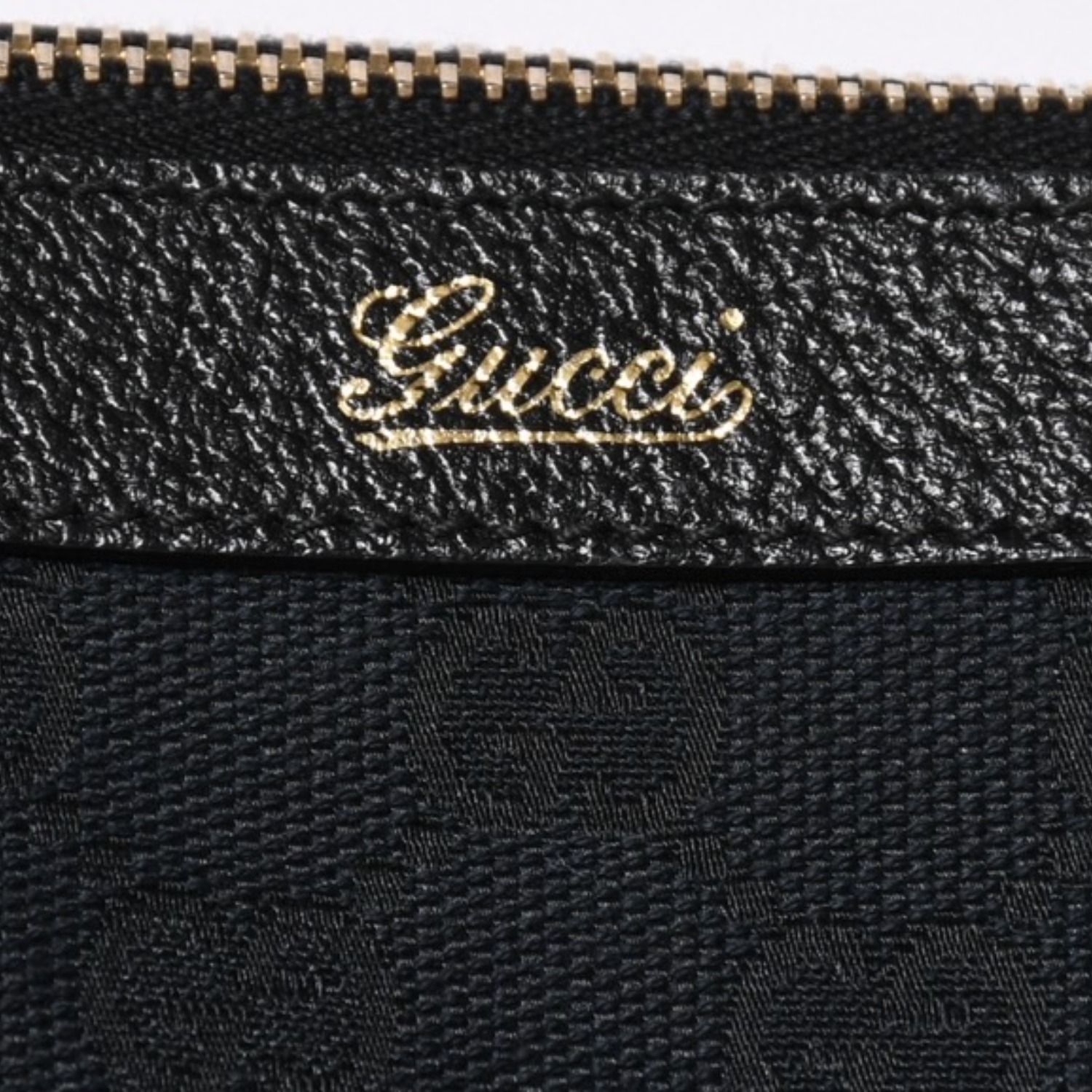 極美品 GUCCI グッチ アビーラインGGキャンバストートバッグ ブラック